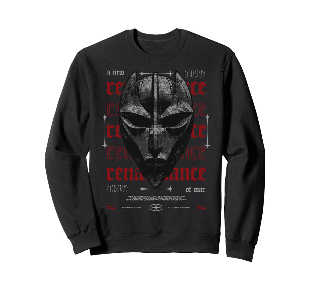 Y2K Renaissance Bold Urban Sweatshirt - Minimalist Print for Adults - T-Shirt, Sweatshirt, Hoodie