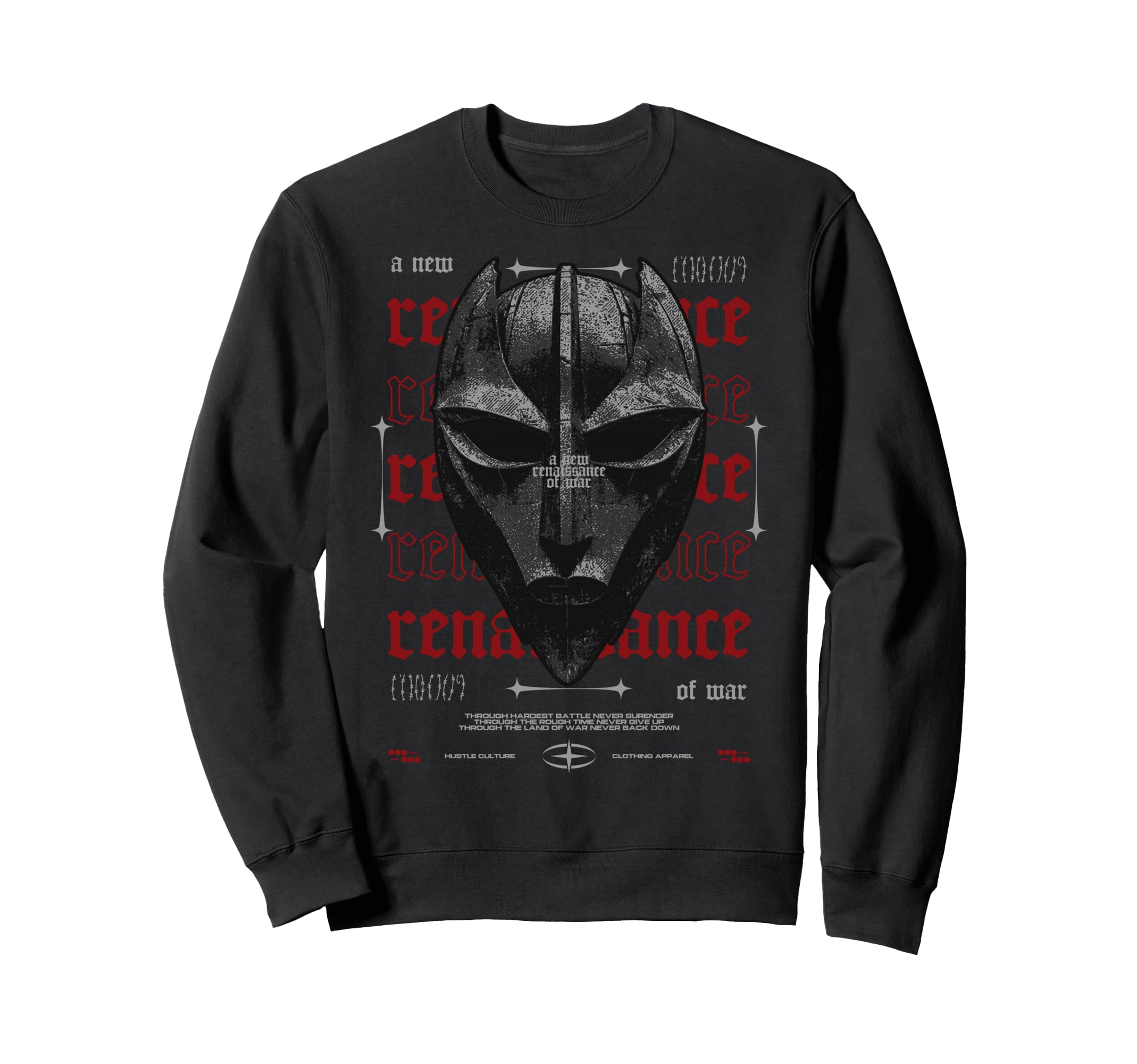Y2K Renaissance Bold Urban Sweatshirt - Minimalist Print for Adults - T-Shirt, Sweatshirt, Hoodie