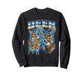 Deer 80S Funny Nature Animal 90S Sweatshirt - Novelty Apparel for Adults - T-Shirt, Sweatshirt, Hoodie