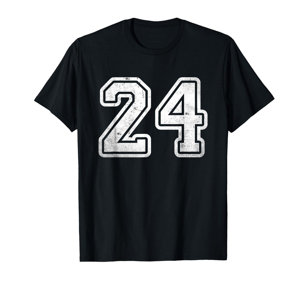 Sport Team Number 24 T-Shirt - Aesthetic Graphic Men Women - T-Shirt, Sweatshirt, Hoodie