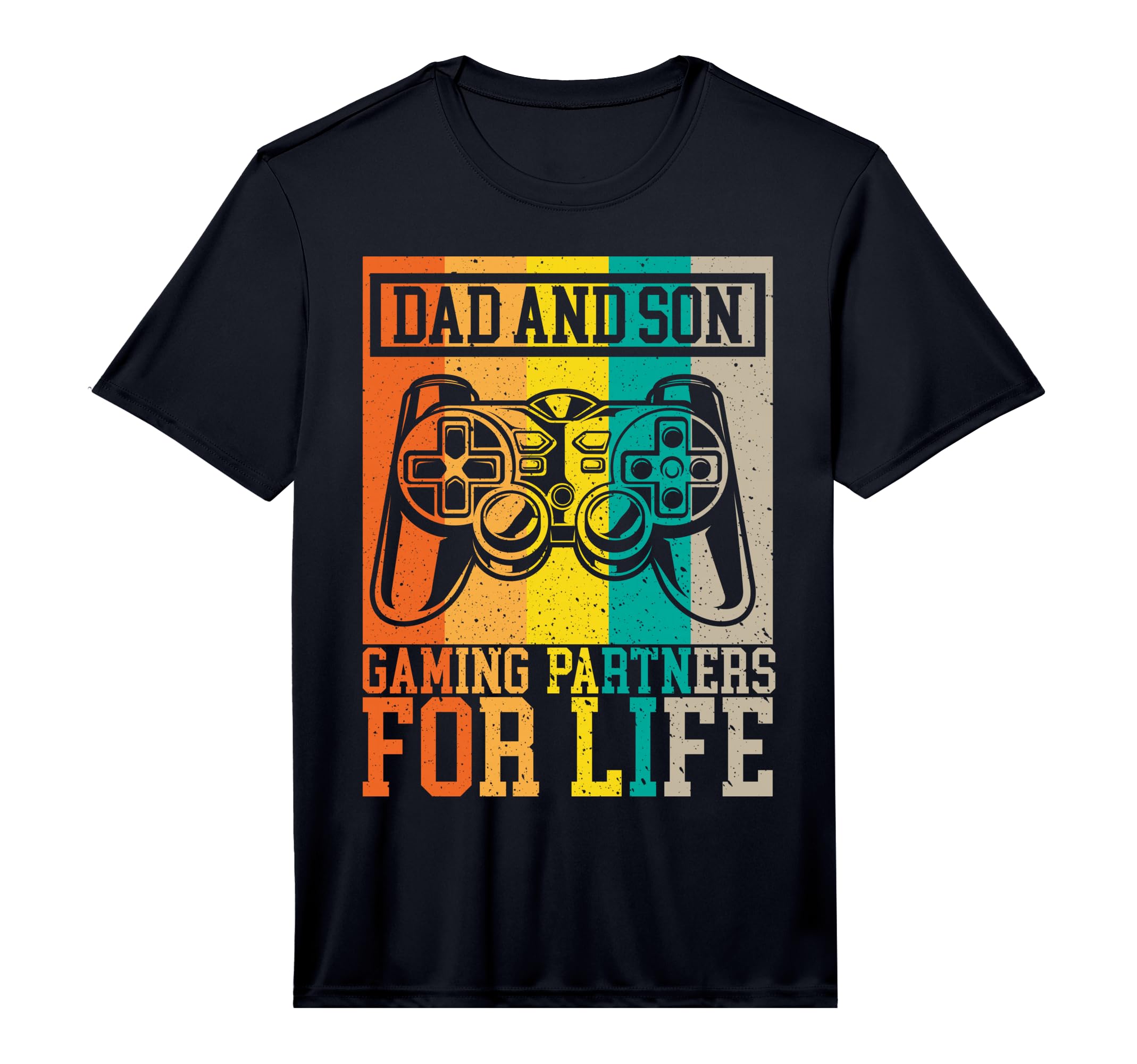 Dad And Son Gaming Partners Life T-Shirt - Minimalist Print Men Women - T-Shirt, Sweatshirt, Hoodie