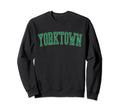 Yorktown Distressed Green Sweatshirt - Casual Everyday Wear Men Women - T-Shirt, Sweatshirt, Hoodie