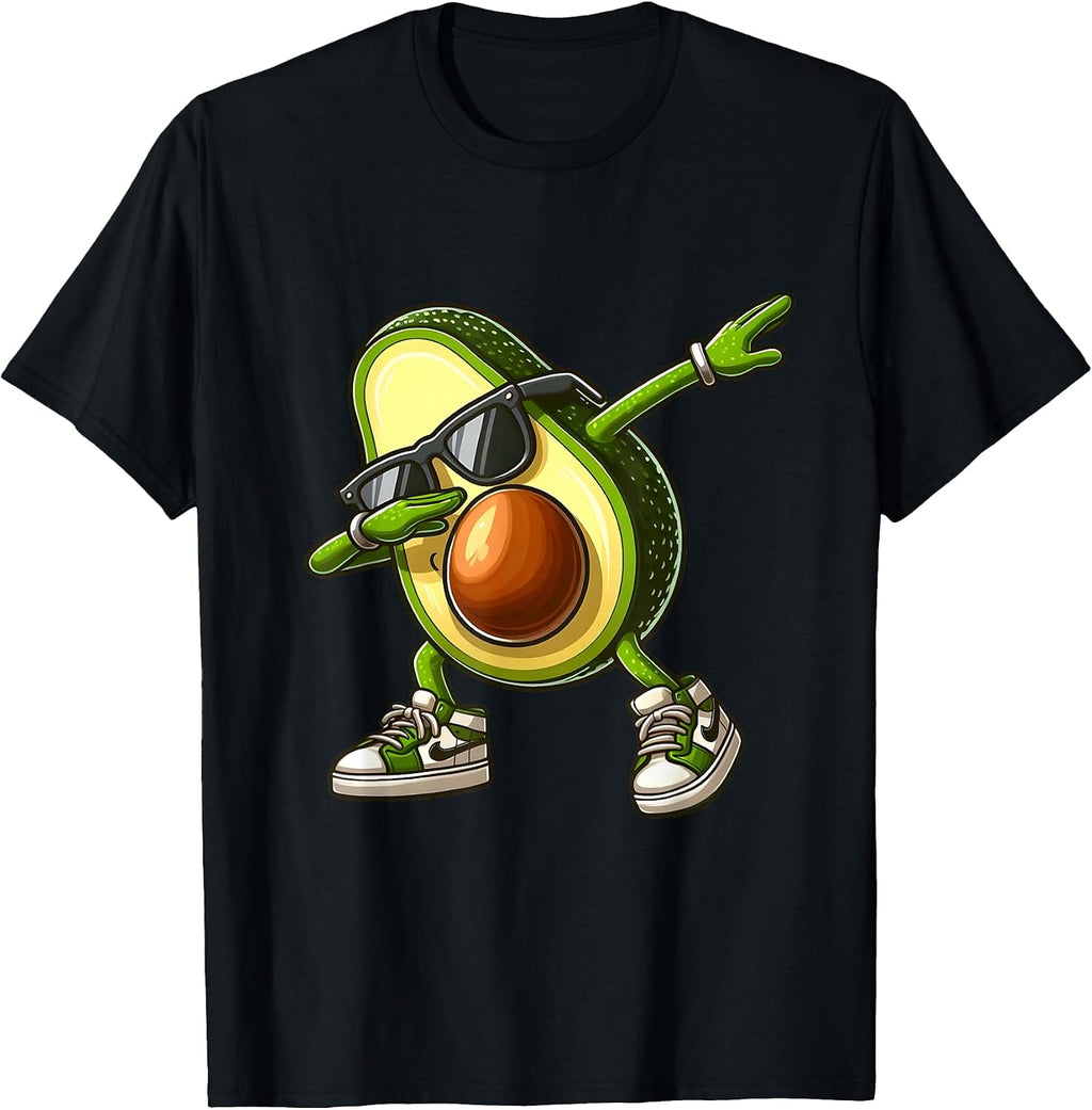 Funny Dabbing Avocado - Adult & Kids T-Shirts, Sweatshirts & Hoodies apparel design preview 1