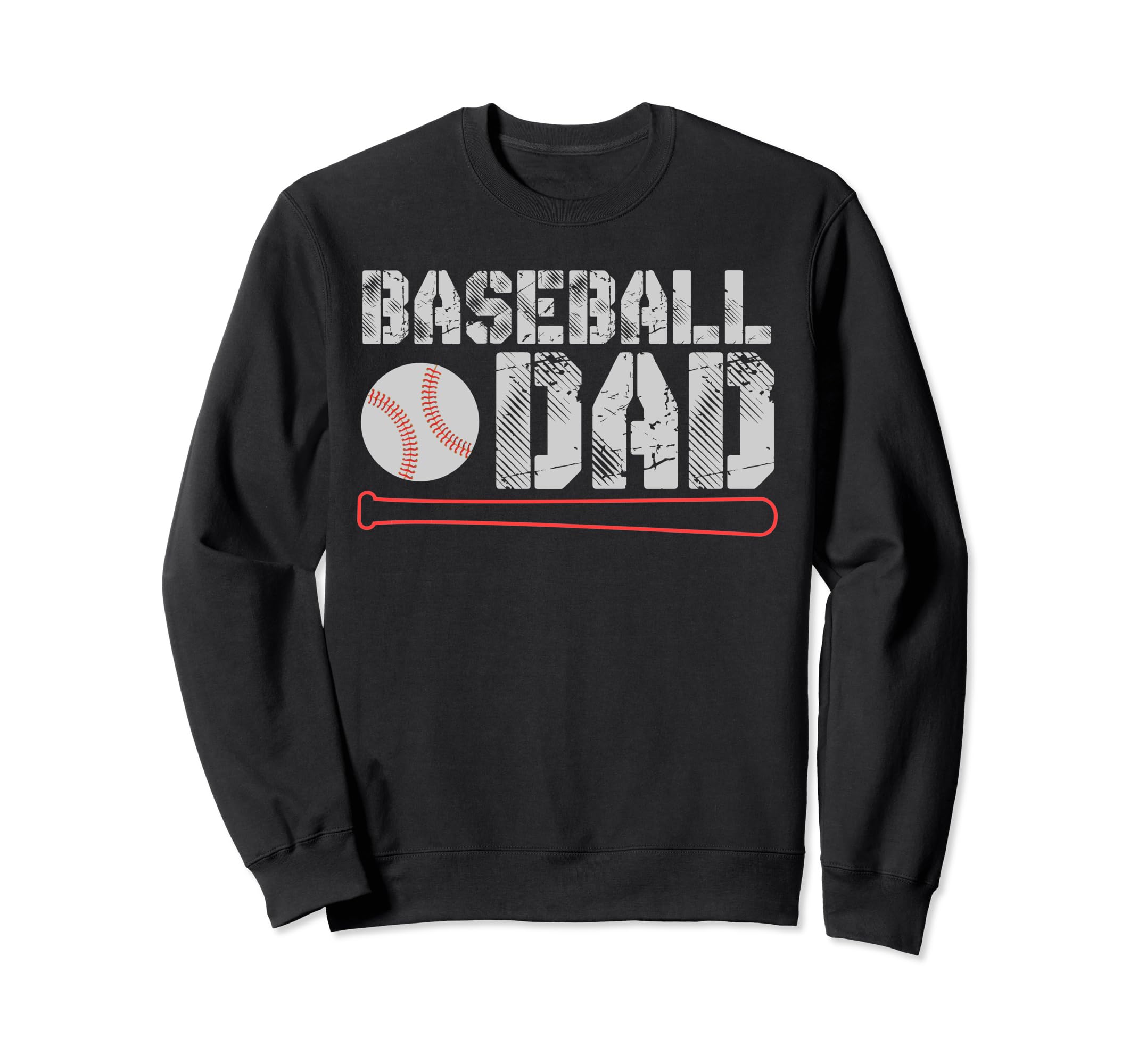 Baseball Dad Family Hero Coach Sweatshirt - Trendy Graphic Men Women - T-Shirt, Sweatshirt, Hoodie