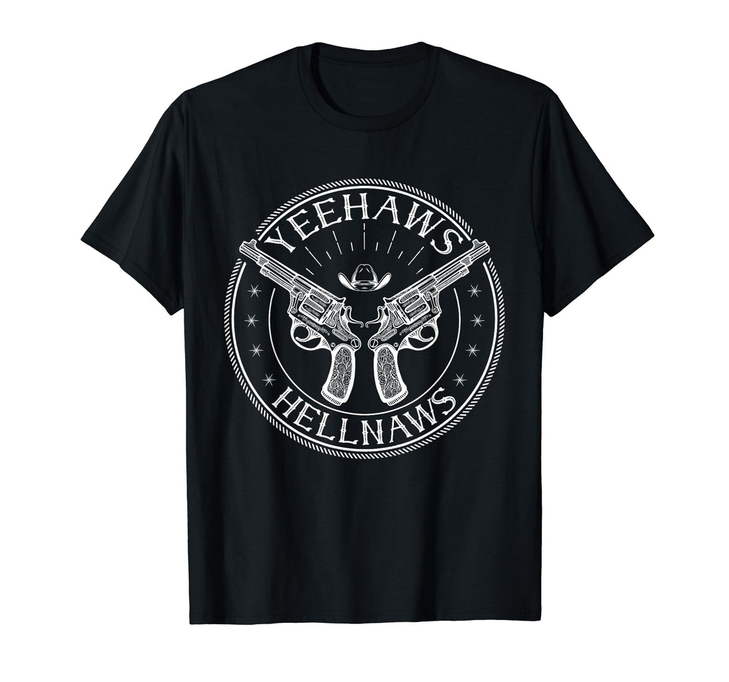 Yeehaws And Hellnaws Western T-Shirt - Aesthetic Graphic for Adults - T-Shirt, Sweatshirt, Hoodie