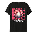 Baseball Mom Baseball Mama Mothers T-Shirt - Minimalist Print for Adults - T-Shirt, Sweatshirt, Hoodie