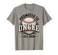 Promoted To Uncle Est 2026 Baseball T-Shirt - Graphic Print for Adults - T-Shirt, Sweatshirt, Hoodie