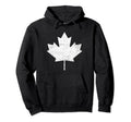 Canadian Flag Distressed Canada Leaf Hoodie - Custom Art Print Unisex - T-Shirt, Sweatshirt, Hoodie