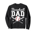 Fathers Baseball Dad Sport Lovers Sweatshirt - Aesthetic Graphic Men Women - T-Shirt, Sweatshirt, Hoodie