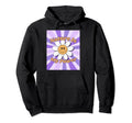 Nature Is My Power Groovy Smiling Daisy Hoodie - Unique Graphic for Adults - T-Shirt, Sweatshirt, Hoodie