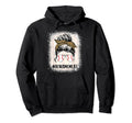 Bleached T Ball Bonus Mom Life Messy Hoodie - Fun Novelty Design Unisex - T-Shirt, Sweatshirt, Hoodie