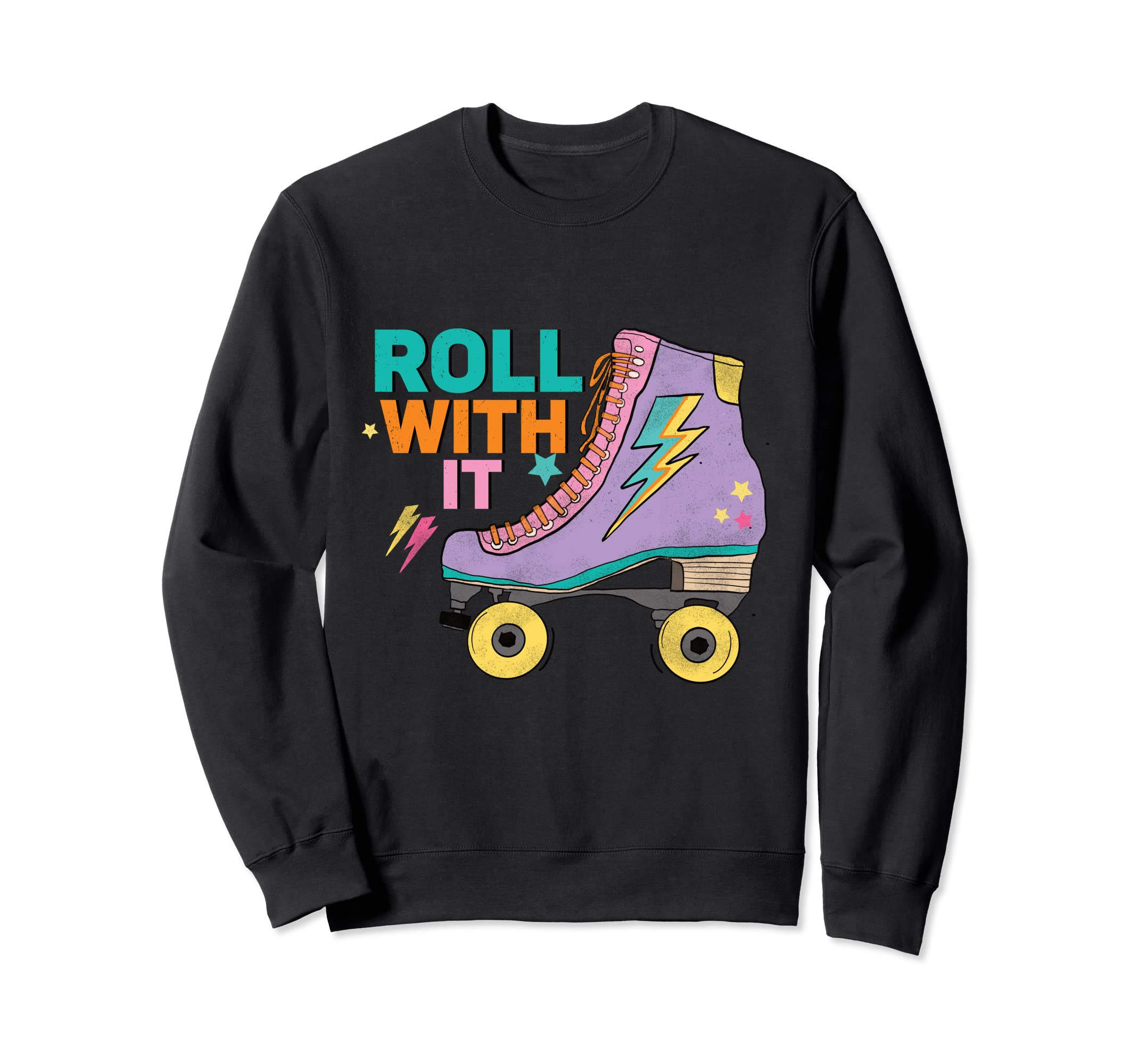 Rollerskates 80S Derby Roller Sweatshirt - Fun Novelty Design Unisex - T-Shirt, Sweatshirt, Hoodie