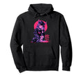 Goth Grunge Demon Anime Waifu Horror Hoodie - Custom Art Print for Adults - T-Shirt, Sweatshirt, Hoodie