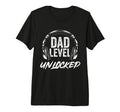 Mens Video Game Dad Level Unlocked T-Shirt - Novelty Apparel Men Women - T-Shirt, Sweatshirt, Hoodie