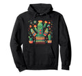 Cactus Serape Succulent Plant Cacti Hoodie - Custom Art Print Men Women - T-Shirt, Sweatshirt, Hoodie