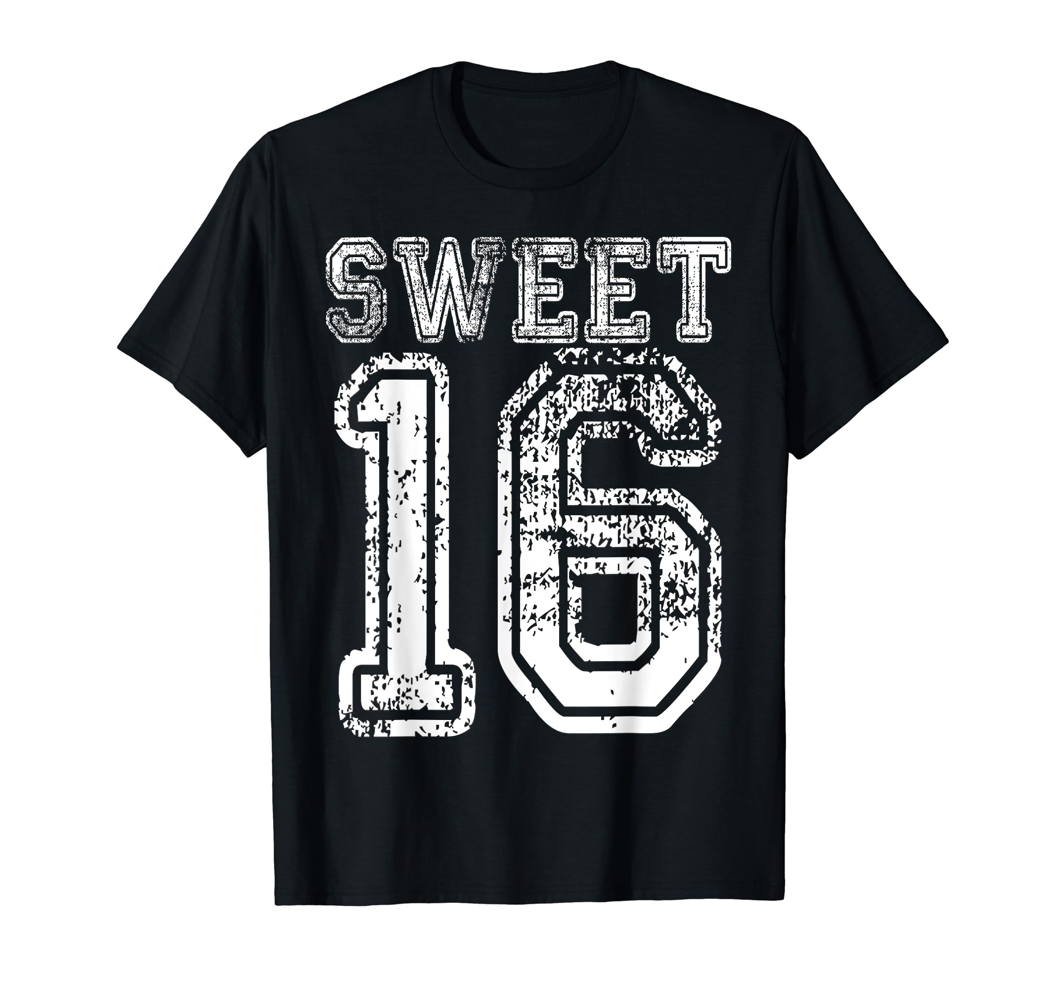 16Th Birthday Gift Sweet Sixteen 16 T-Shirt - Aesthetic Graphic Unisex - T-Shirt, Sweatshirt, Hoodie