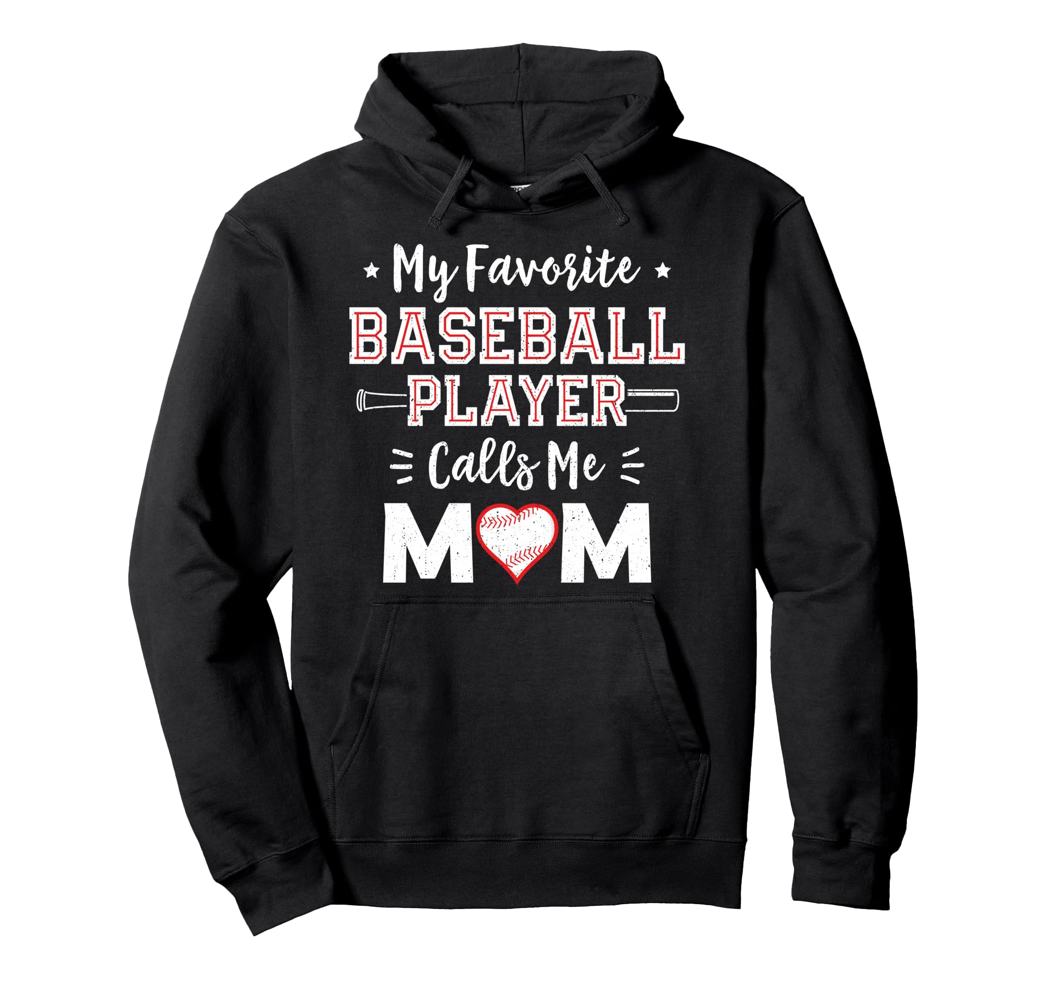 My Favorite Baseball Player Calls Me Hoodie - Minimalist Print Men Women - T-Shirt, Sweatshirt, Hoodie