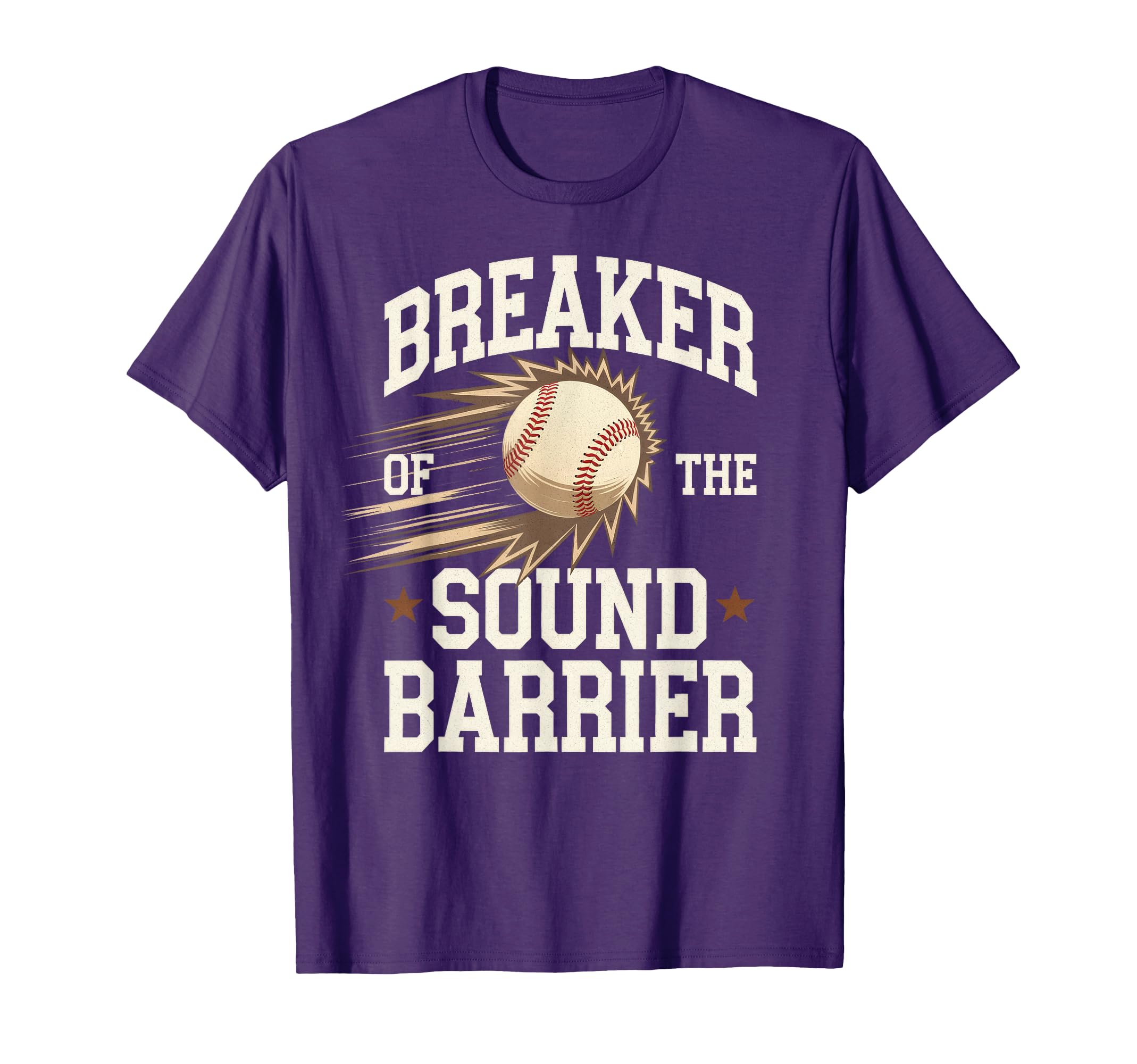 Breaker Sound Barrier Baseball Pitcher T-Shirt - Graphic Print Unisex - T-Shirt, Sweatshirt, Hoodie