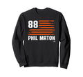 Flag Stripes Phil Maton New York Sweatshirt - Unique Graphic Men Women - T-Shirt, Sweatshirt, Hoodie