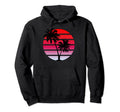 Synthwave Sunset Hoodie - Aesthetic Graphic for Adults - T-Shirt, Sweatshirt, Hoodie
