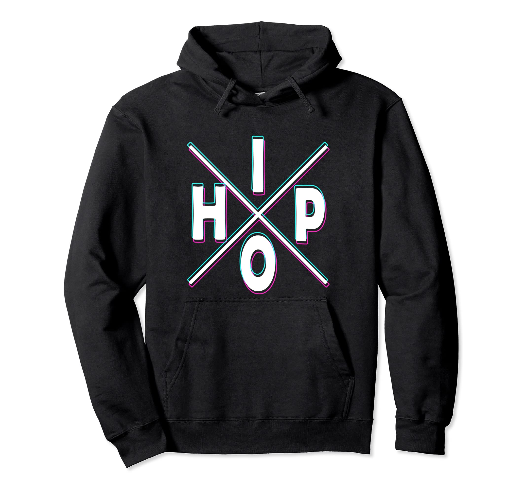 Hip Hop Logo Rapper Rap Music Lettering Hoodie - Graphic Print Men Women - T-Shirt, Sweatshirt, Hoodie