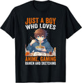 Gaming Manga Anime Lover Kawaii Otaku Boys Kids - Adult & Kids T-Shirts, Sweatshirts & Hoodies apparel design preview 1