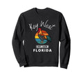 Key West Florida Rooster Sunset Souvenir Sweatshirt - Graphic Print Unisex - T-Shirt, Sweatshirt, Hoodie