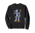 Astronaut Spaceman Baseball Sweatshirt - Novelty Apparel Unisex - T-Shirt, Sweatshirt, Hoodie