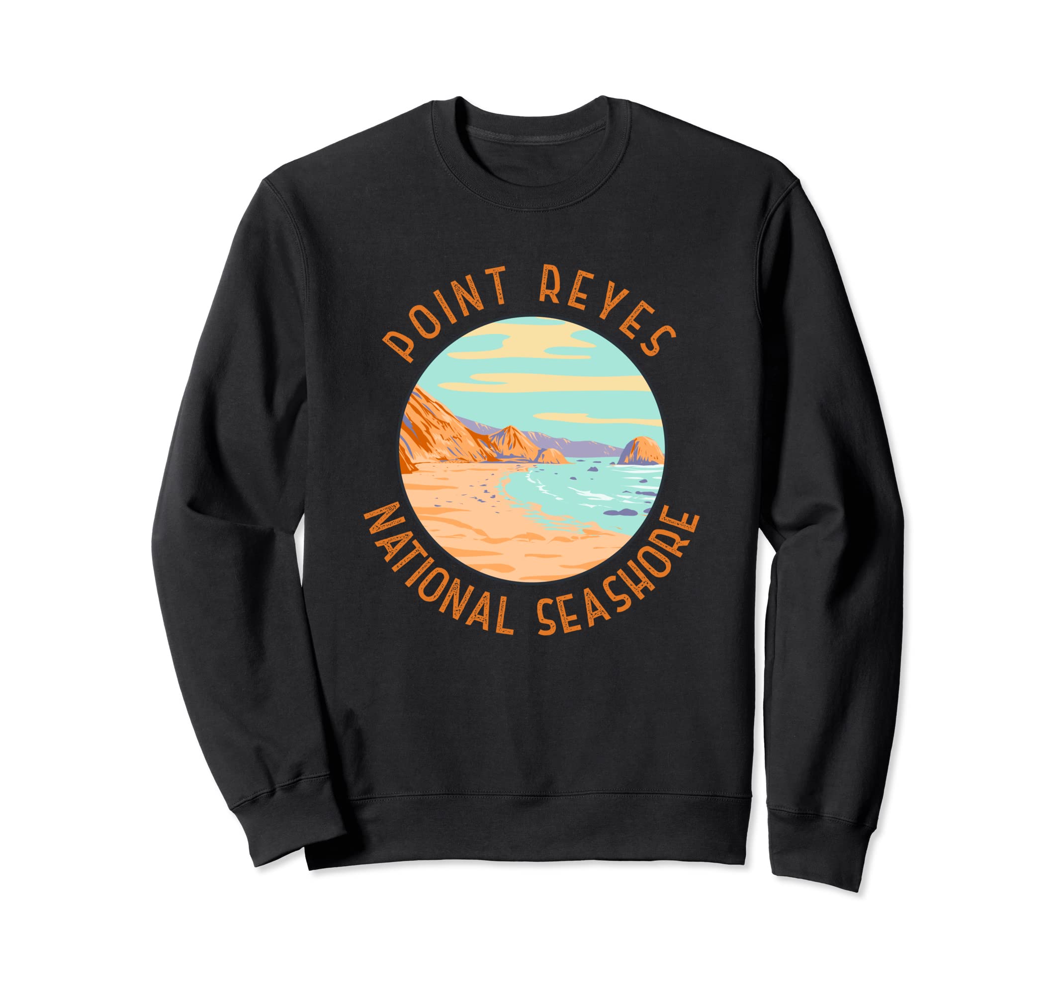 Point Reyes National Seashore Sweatshirt - Unique Graphic for Adults - T-Shirt, Sweatshirt, Hoodie