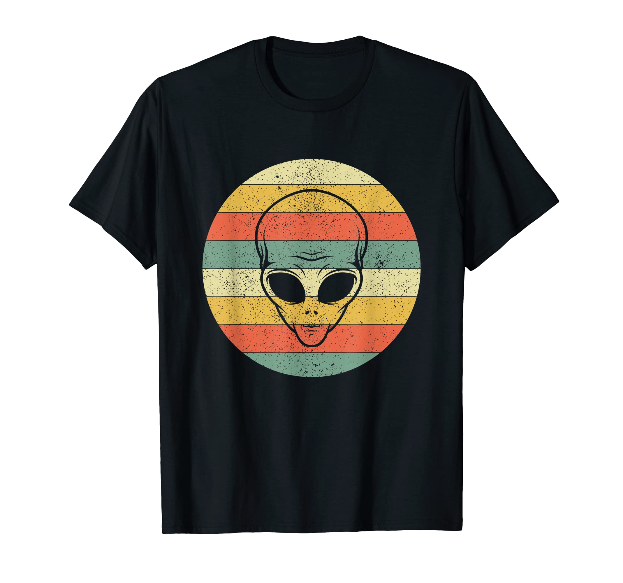 Distressed Alien Halloween Gift T-Shirt - Streetwear Style for Adults - T-Shirt, Sweatshirt, Hoodie