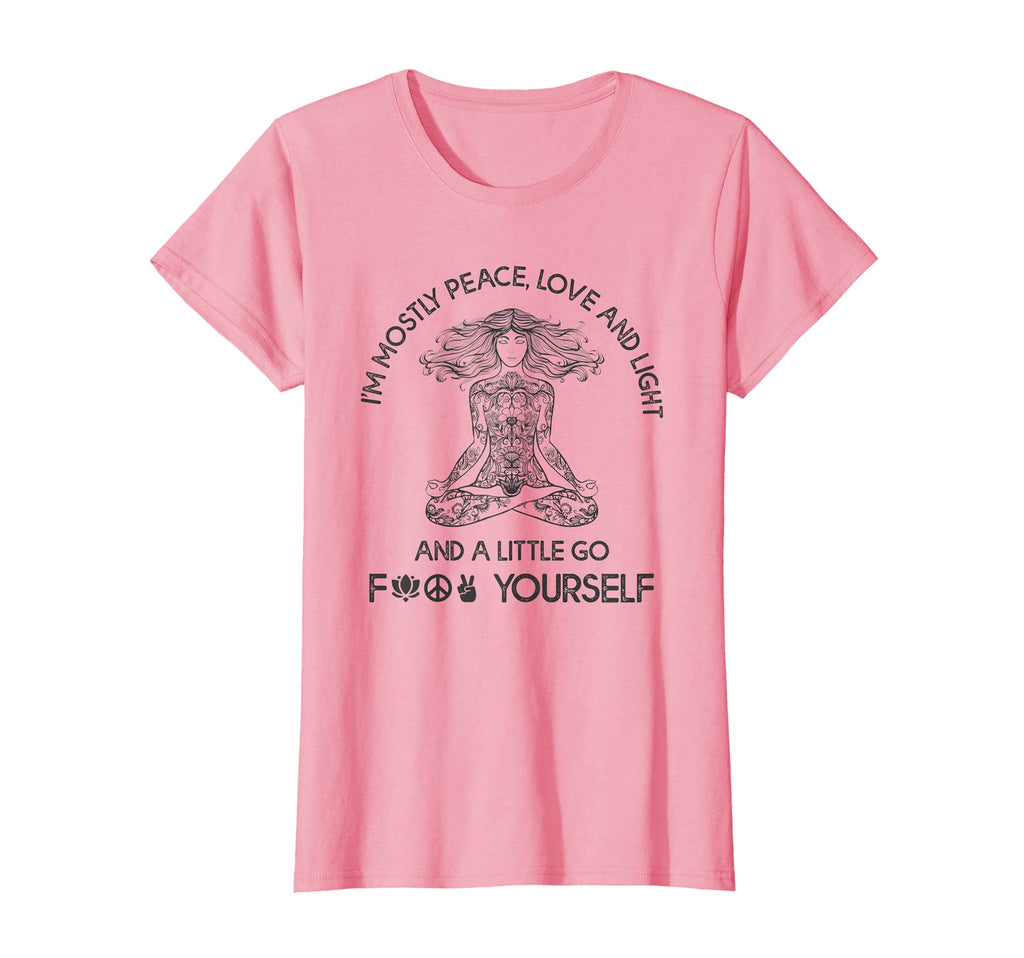Im Mostly Peace Love And Light T-Shirt - Unique Graphic Unisex - T-Shirt, Sweatshirt, Hoodie