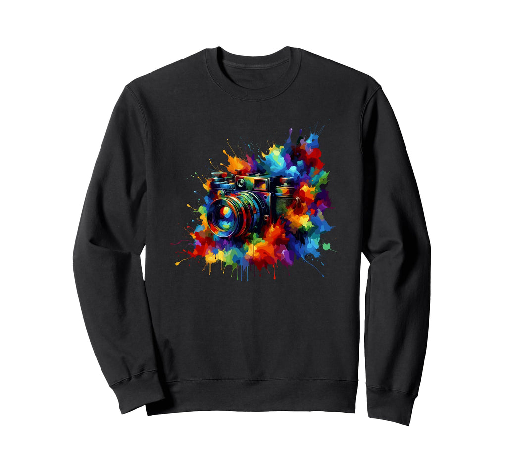 Camera Photographer Photography Sweatshirt - Minimalist Print Men Women - T-Shirt, Sweatshirt, Hoodie