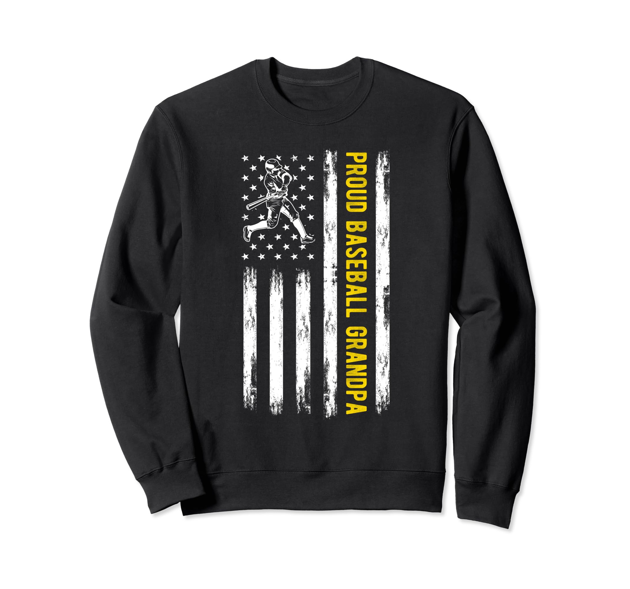 Proud Baseball Grandpa Family Sweatshirt - Minimalist Print for Adults - T-Shirt, Sweatshirt, Hoodie