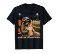 Racoon Lover Baseball Mama Softball Feral T-Shirt - Novelty Apparel Unisex - T-Shirt, Sweatshirt, Hoodie