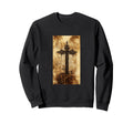 Gothic Cross Grunge Aesthetic Y2K Goth Sweatshirt - Trendy Graphic Unisex - T-Shirt, Sweatshirt, Hoodie