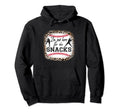 Baseball Funny Just Here Snacks Hoodie - Casual Everyday Wear for Adults - T-Shirt, Sweatshirt, Hoodie