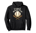 I Yell Because I Care Funny Baseball Dad Hoodie - Minimalist Print Unisex - T-Shirt, Sweatshirt, Hoodie