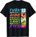 Gamer, Food, Anime 90s Clothing I 11 Year Old - Adult & Kids T-Shirts, Sweatshirts & Hoodies apparel design preview 1