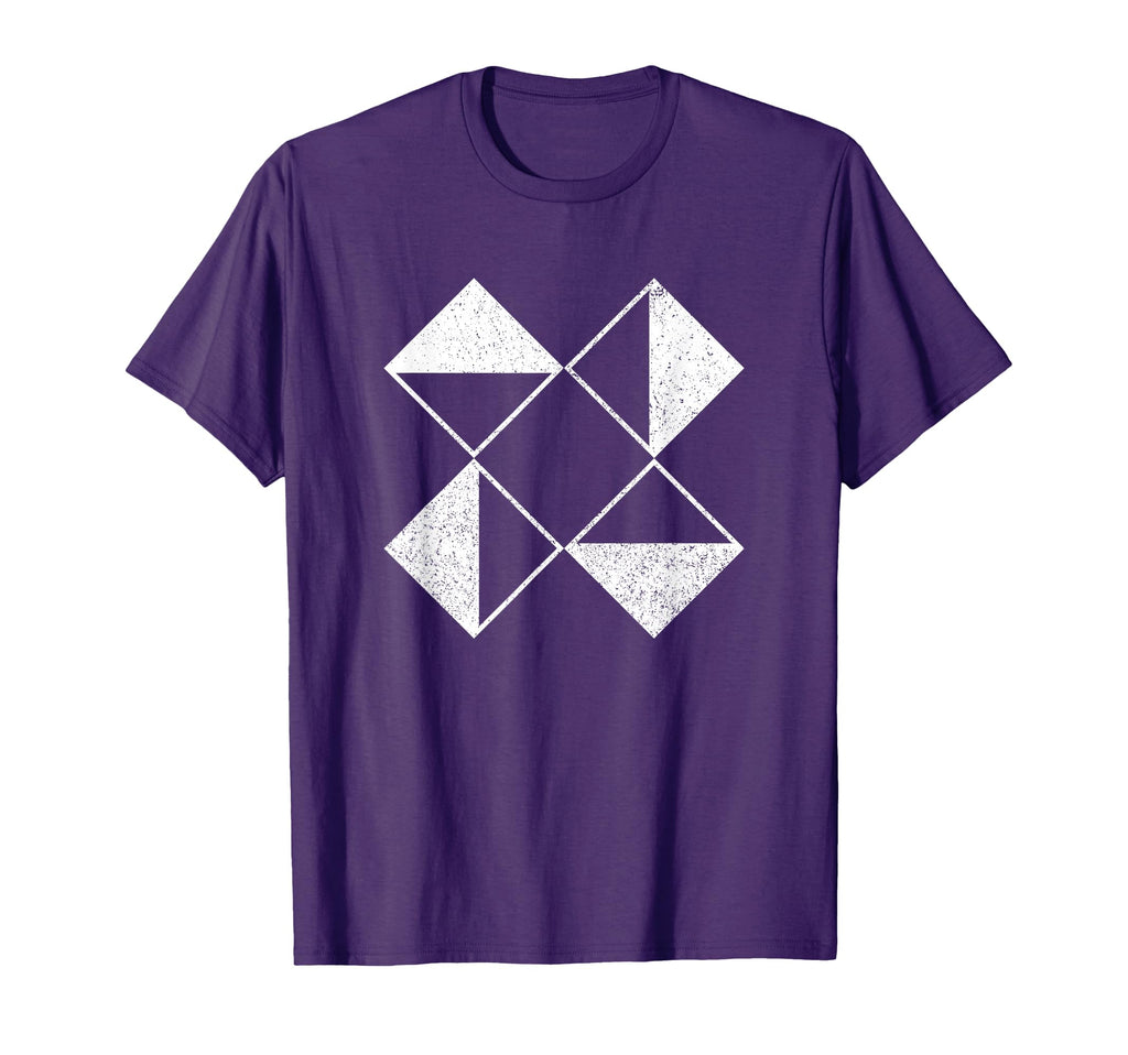 Geometric 8 Triangle Shapes Abstract T-Shirt - Streetwear Style Men Women - T-Shirt, Sweatshirt, Hoodie