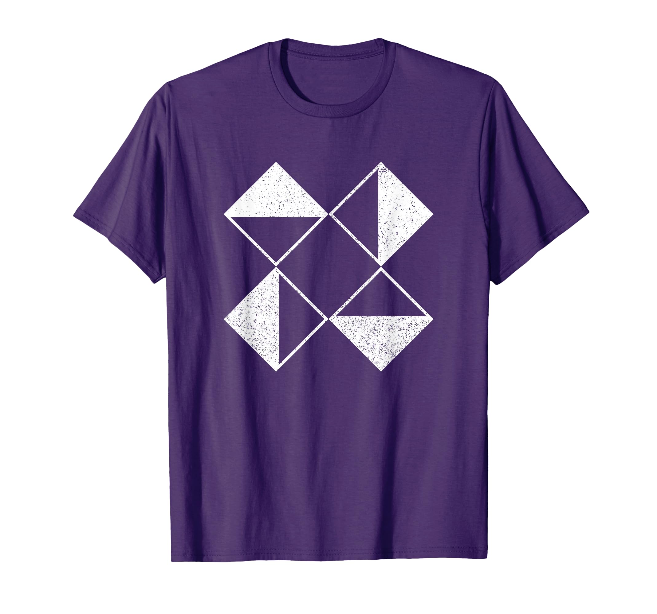Geometric 8 Triangle Shapes Abstract T-Shirt - Streetwear Style Men Women - T-Shirt, Sweatshirt, Hoodie