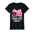 Peace Love Music Lover Outfit Teen T-Shirt - Streetwear Style for Adults - T-Shirt, Sweatshirt, Hoodie