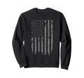 Distressed American Flag Sweatshirt - Novelty Apparel Men Women - T-Shirt, Sweatshirt, Hoodie