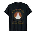 Im Mostly Peace Love And Light T-Shirt - Novelty Apparel Unisex - T-Shirt, Sweatshirt, Hoodie