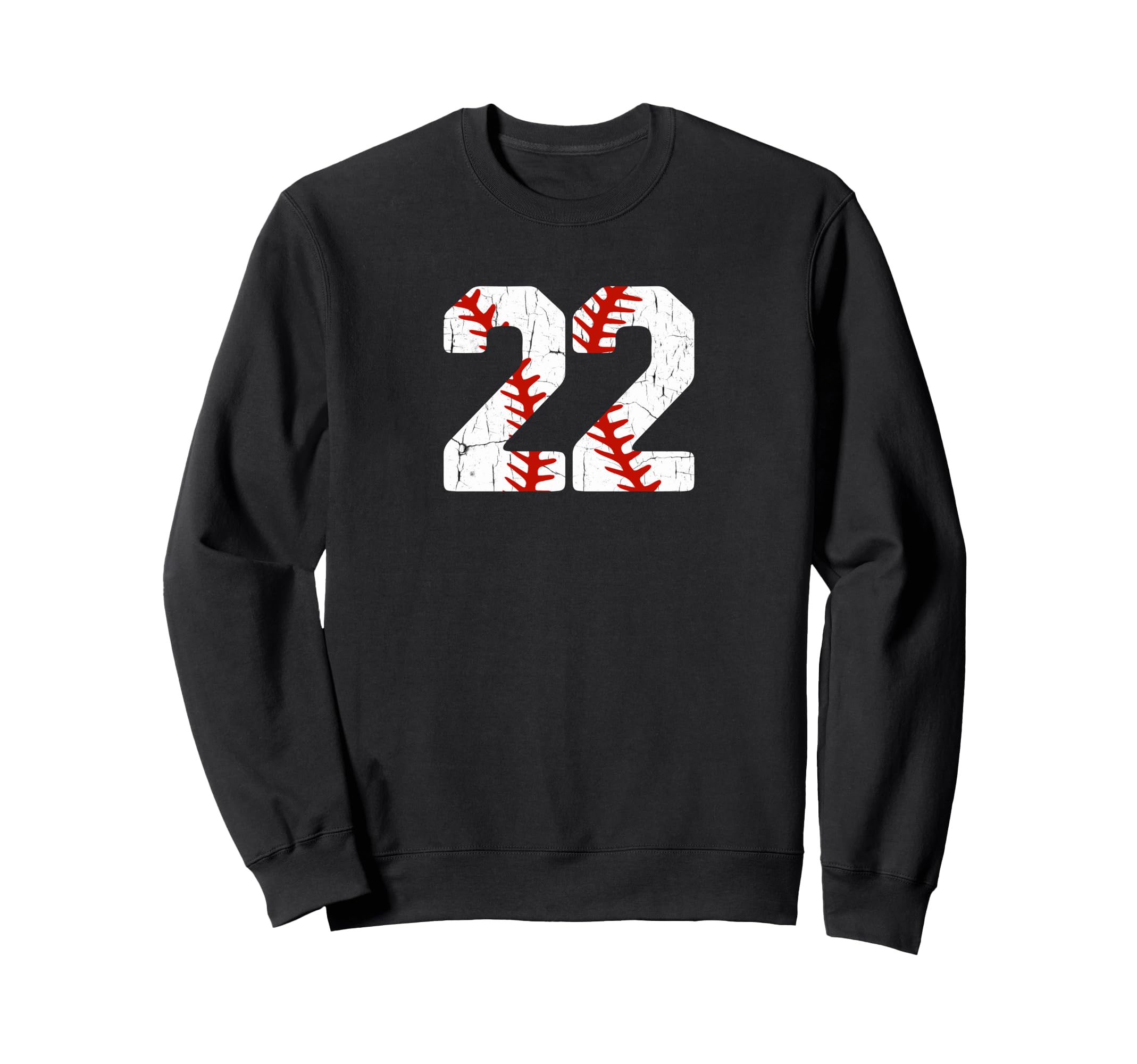 Baseball Player Jersey Number 22 22 Sweatshirt - Graphic Print Unisex - T-Shirt, Sweatshirt, Hoodie