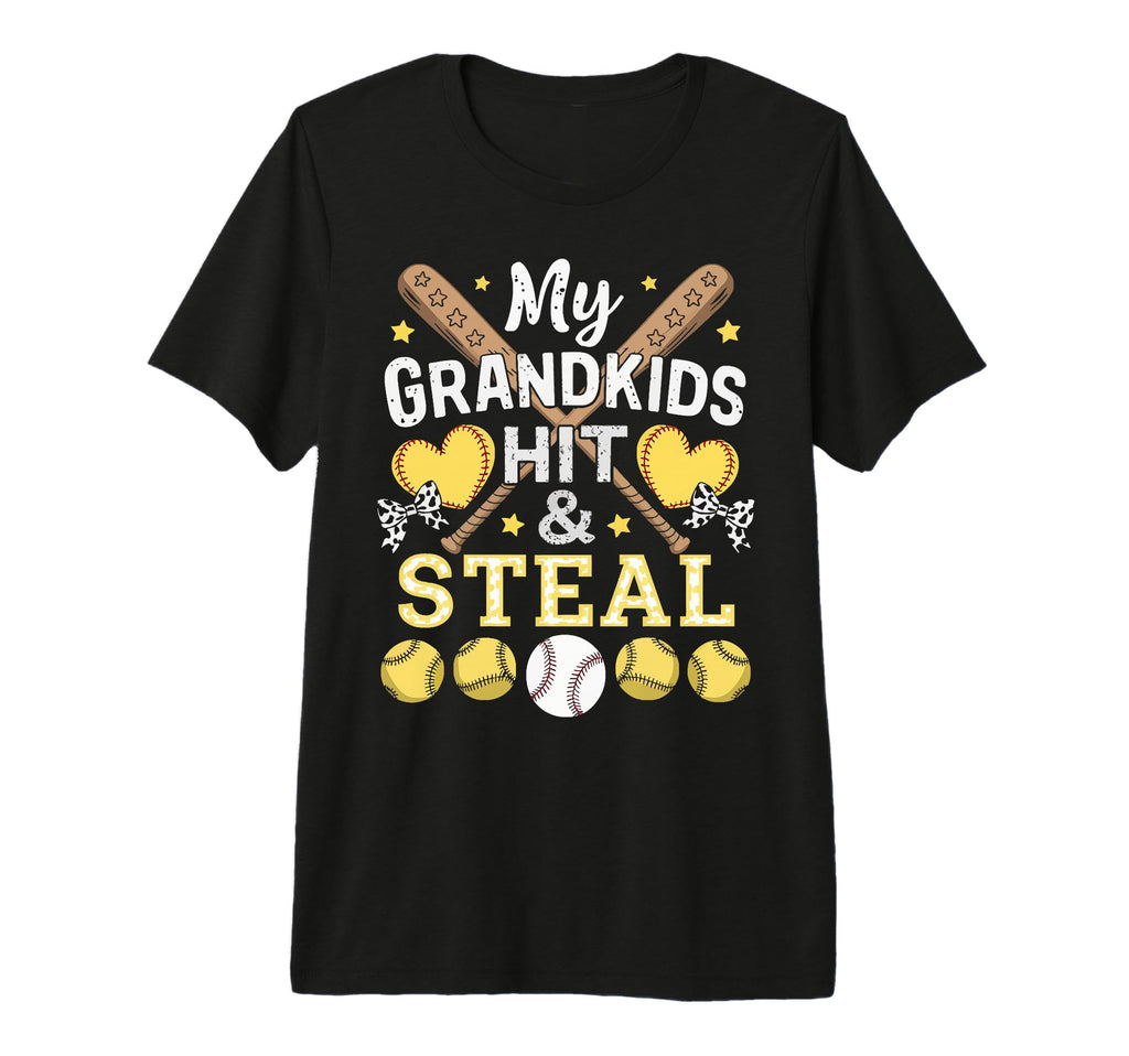 Baseball Grandma Grandmother Granny T-Shirt - Trendy Graphic Men Women - T-Shirt, Sweatshirt, Hoodie
