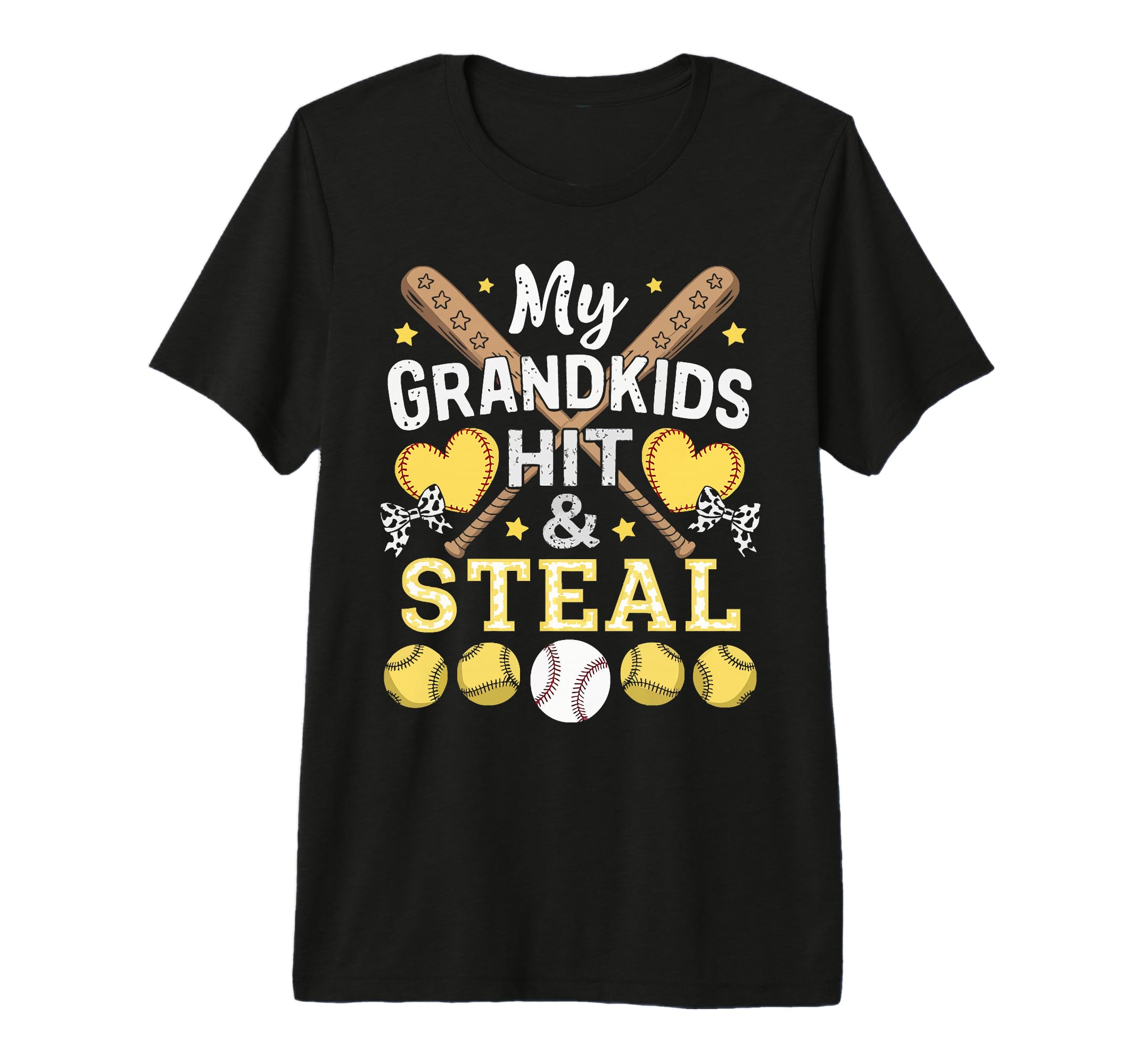 Baseball Grandma Grandmother Granny T-Shirt - Trendy Graphic Men Women - T-Shirt, Sweatshirt, Hoodie