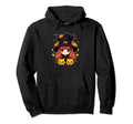 Kawaii Halloween 2023 Witch Cats Hoodie - Fun Novelty Design Men Women - T-Shirt, Sweatshirt, Hoodie