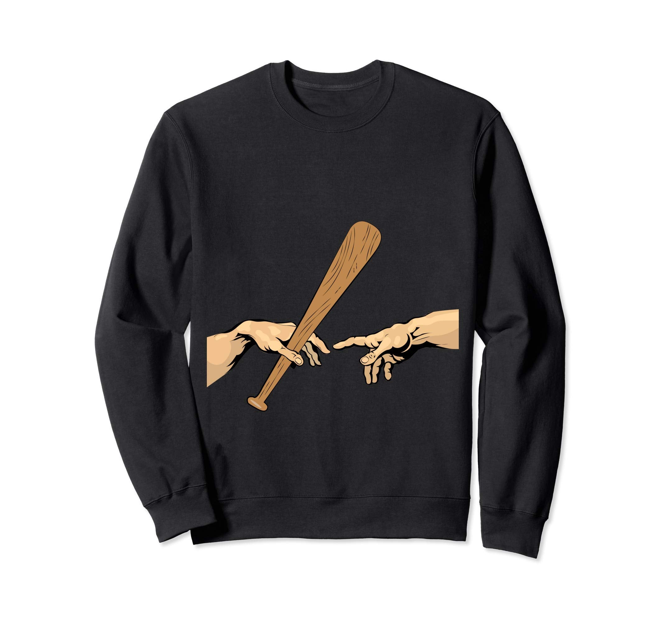 Creation Adam Michelangelo Sport Sweatshirt - Streetwear Style for Adults - T-Shirt, Sweatshirt, Hoodie