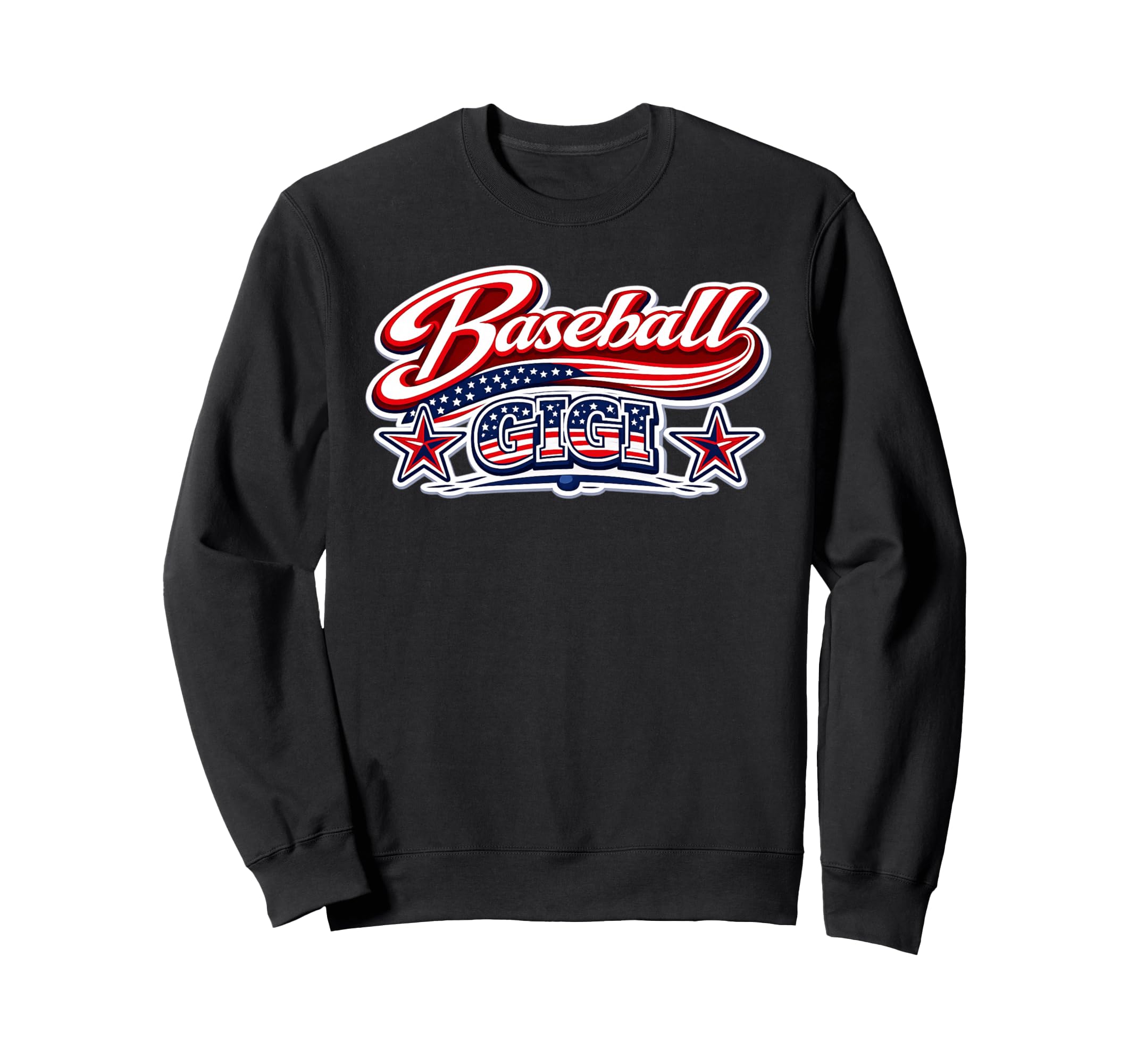 Baseball Gigi Usa Flag Patriotic July Sweatshirt - Streetwear Style Unisex - T-Shirt, Sweatshirt, Hoodie