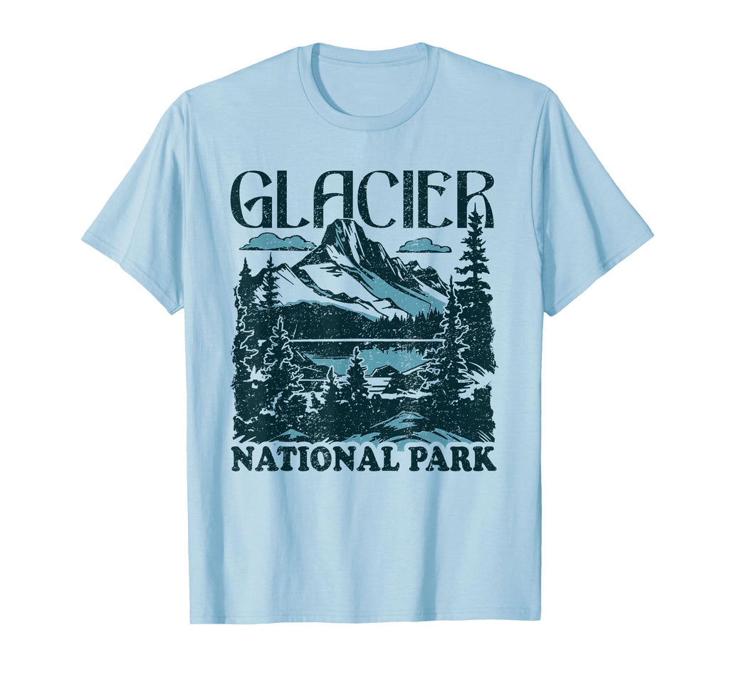 Montana National Parks Destination T-Shirt - Streetwear Style Unisex - T-Shirt, Sweatshirt, Hoodie